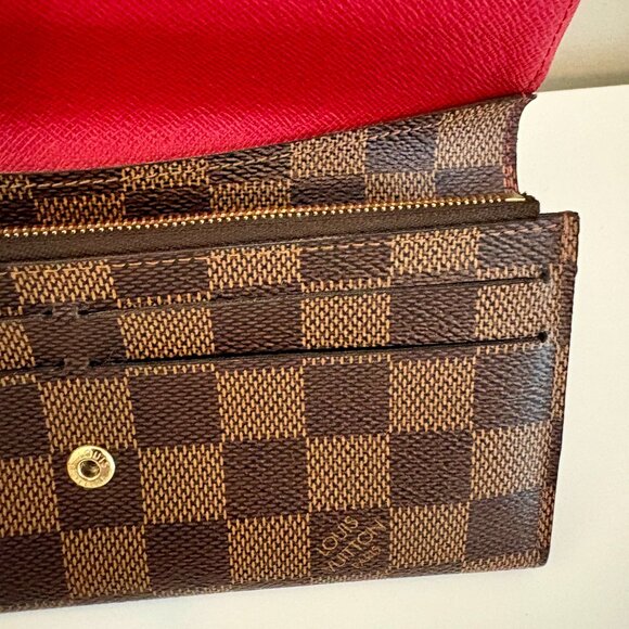 Louis Vuitton Emilie Damier Ebene Wallet - Picture 7 of 14